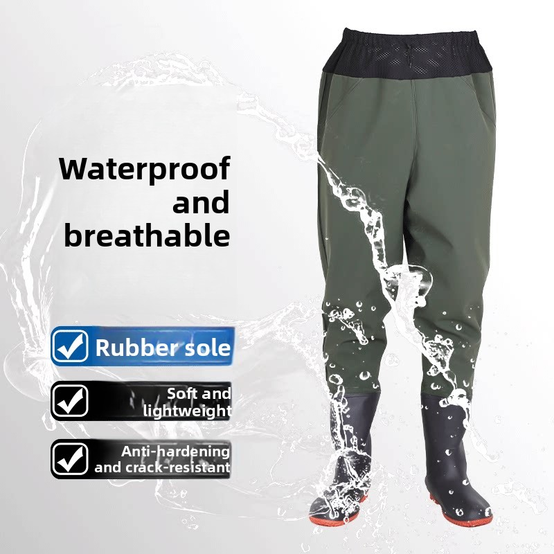 Verdickte, taillenlange Regenh – Fishing Rain Suit Bewertung und Preis