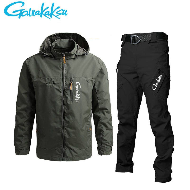 Herren Wasserdichte Kapuzen ja – Fishing Rain Suit Bewertung und Preis