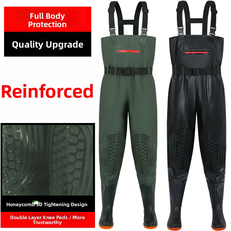 Verdickte wasserdichte Overall – Fishing Rain Suit Bewertung und Preis