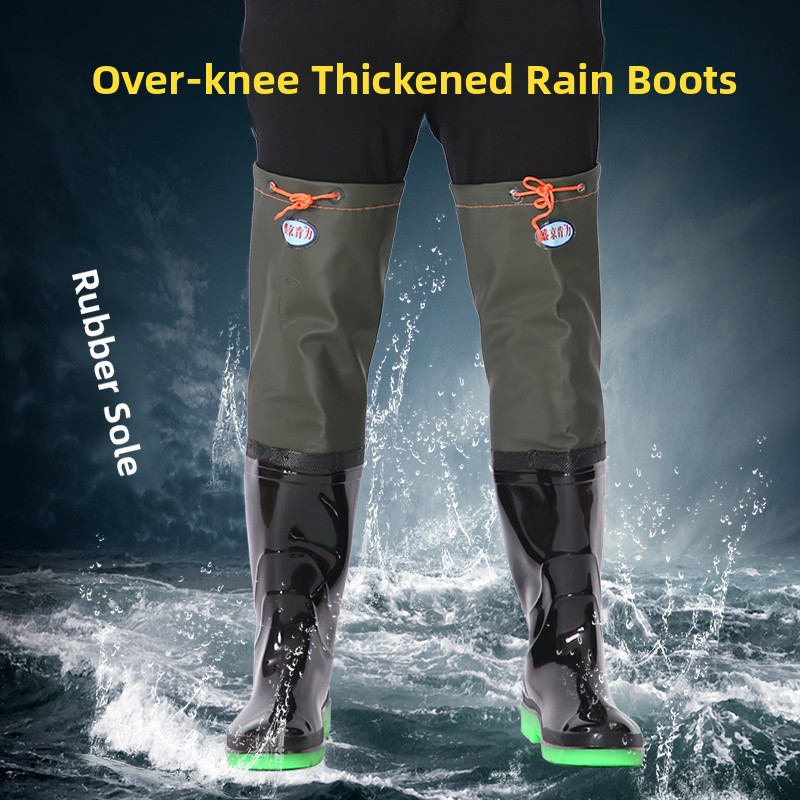 Verstärkte Overknee-Regenstief – Fishing Rain Suit Bewertung und Preis