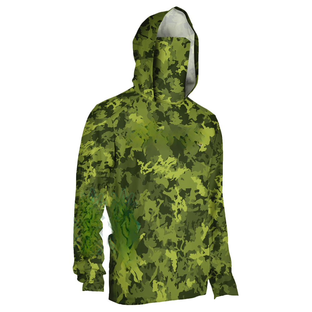 Herren Grüner Dschungel-Camouf – Fishing Mask Sun Protection Bewertung und Preis